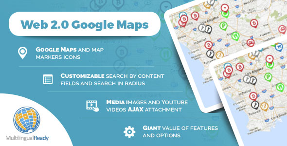Download Web 2.0 Google Maps plugin for WordPress | Free Nulled Scripts
