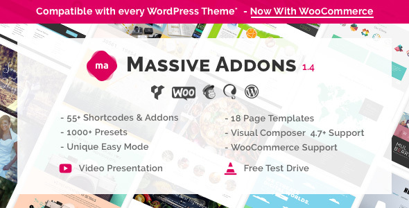 Download Massive Addons for Visual Composer v1.4 | Free Nulled Scripts