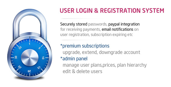Download Login & Registration with Premium Membership | Free Nulled Scripts