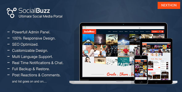 Download SocialBuzz v1.3 – Ultimate Social Media Portal | Free Nulled Scripts