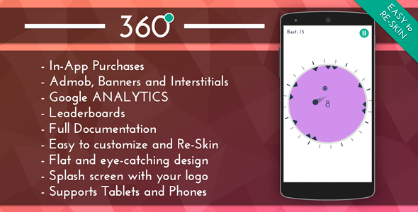 Download 360 – HD Addictive Game Template | Free Nulled Scripts