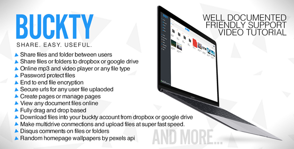 Download Buckty – File Hosting and Multi Cloud Service | Free Nulled Scripts