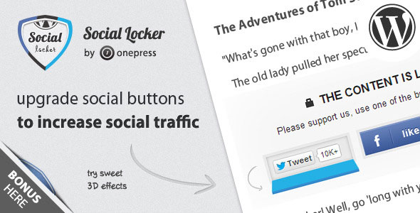 Download Social Locker for WordPress v4.3.5 | Free Nulled Scripts