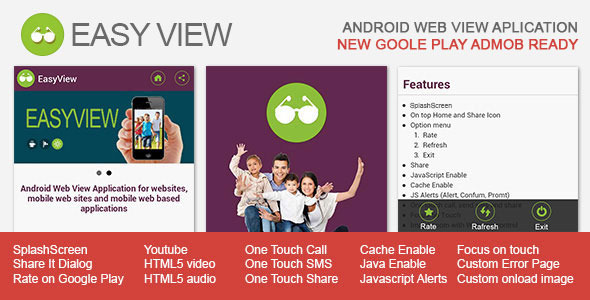 Download EasyView – Android WebView App | Free Nulled Scripts