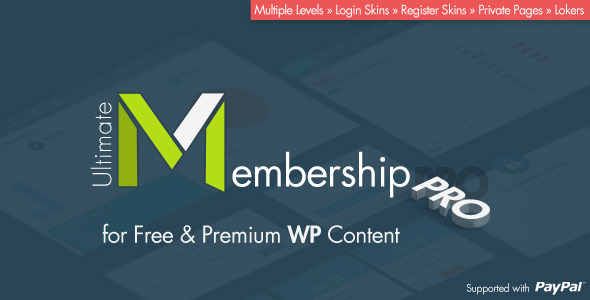 Download Ultimate Membership Pro WordPress Plugin v3.1 | Free Nulled Scripts