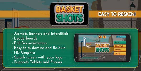 Download Basket Shots – HD Basketball Game Template | Free Nulled Scripts