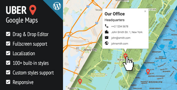 Download UBER Google Maps for WordPress v1.0.12 | Free Nulled Scripts