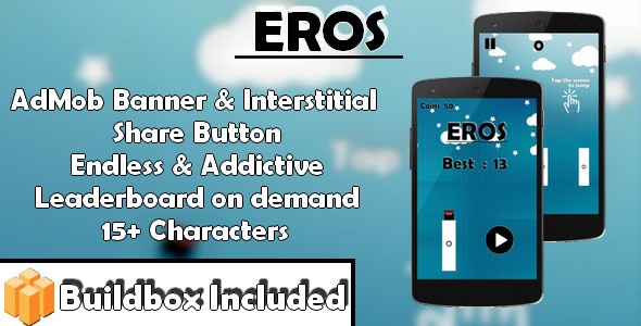 Download Eros – iOS xCode & Buildbox Game Template | Free Nulled Scripts
