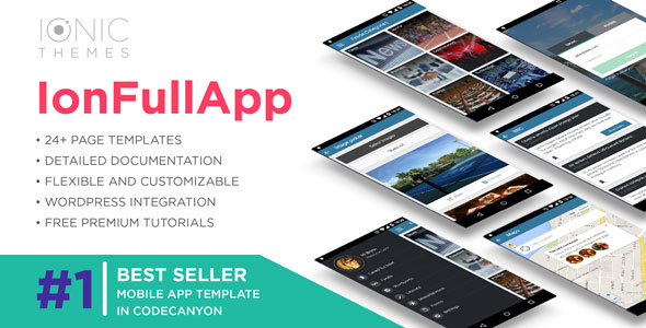 Download IonFullApp | Full Ionic Template + Cordova Plugins | Free Nulled Scripts