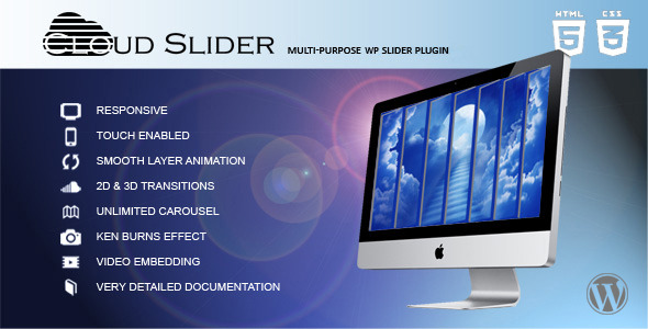 Download Cloud Slider v1.1.0 – Responsive WordPress Slider | Free Nulled Scripts