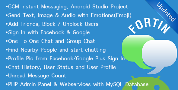 Download Fortin GCM Chat v3.0 – Location, Group, Individual | Free Nulled Scripts