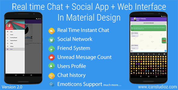Download Real Time Chat + Social System + Web Interface | Free Nulled Scripts