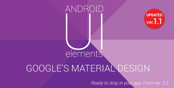 Download Material Design UI Android Template App v1.1 | Free Nulled Scripts