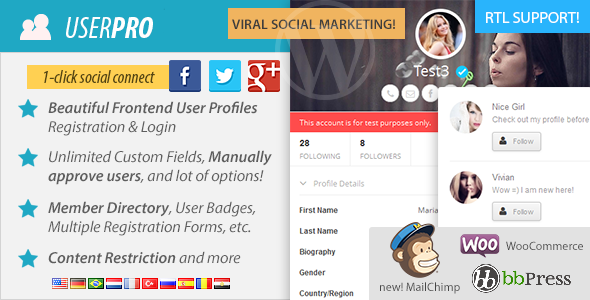 Download UserPro v3.7.1 – User Profiles with Social Login | Free Nulled Scripts