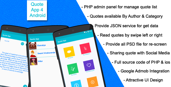 Download Quote App for Android | Free Nulled Scripts