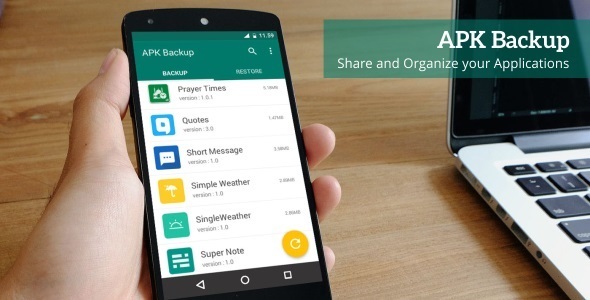 Download APK Backup – Android App 1.2 | Free Nulled Scripts