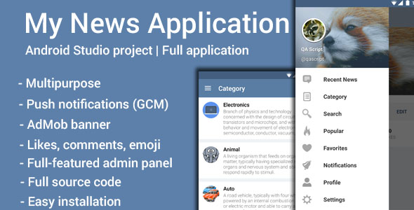 Download My News v1.5 – Multipurpose Application | Free Nulled Scripts