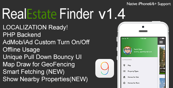 Download RealEstate Finder Full iOS Application v1.4 | Free Nulled Scripts