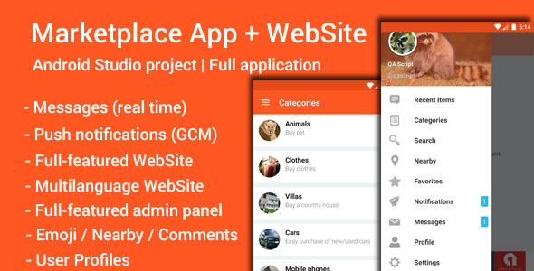 Download My Marketplace – Marketplace App + Website | Free Nulled Scripts