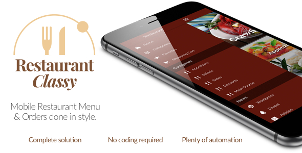 Download Restaurant Ionic Classy- Full Application with Firebase backend | Free Nulled Scripts