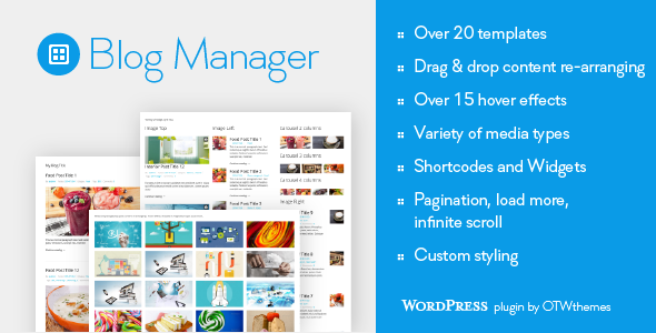 Download Blog Manager for WordPress v1.18 | Free Nulled Scripts