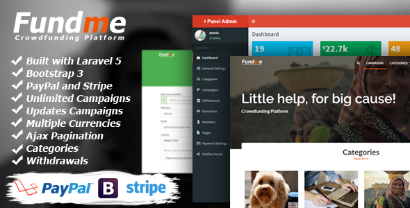 Download Fundme v1.8 – Crowdfunding Platform | Free Nulled Scripts