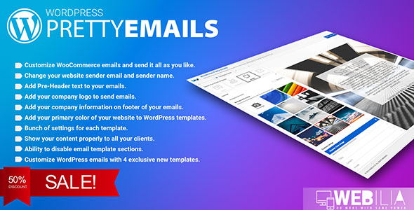 Download WordPress Pretty HTML Emails v1.6.0 – Responsive Modern HTML Email Templates | Free Nulled Scripts