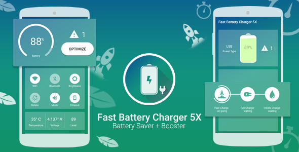 Download Fast Battery Charger 5x & Battery Saver + Booster With Facebook Audience Network ( AdChoice ) | Free Nulled Scripts