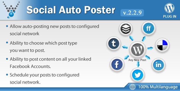 Download Social Auto Poster v2.2.9 – WordPress Plugin | Free Nulled Scripts