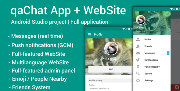 Download qaChat (App and Website) | Free Nulled Scripts