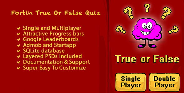 Download Fortin True False Multi Player Quiz | Free Nulled Scripts