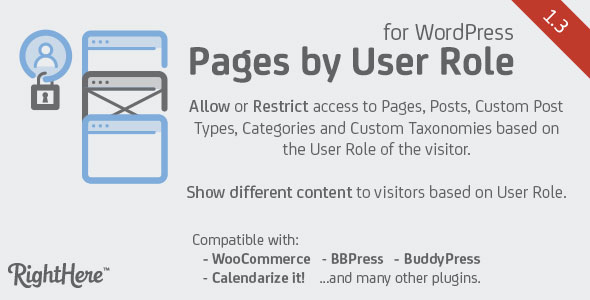 Download Pages by User Role for WordPress v1.3.5 | Free Nulled Scripts