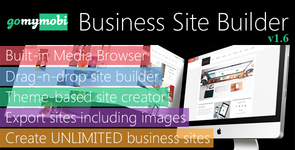 gomymobiBSB - Drag-n-Drop Business Webite Builder and Host Platform v1.6