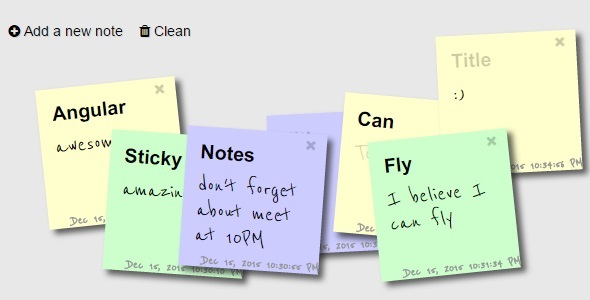 Sticky Notes