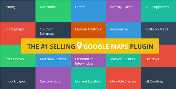 Advanced Google Maps Plugin for Wordpress v4.0.3