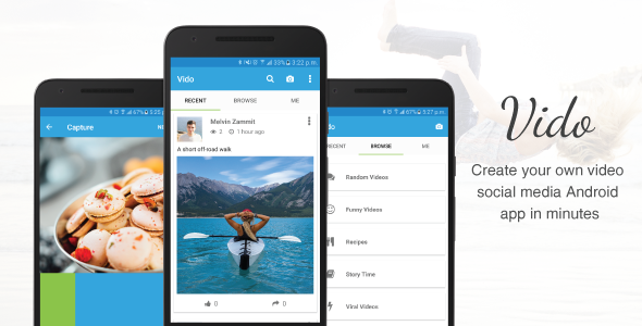 Download Vido – Video Social Media App Template | Free Nulled Scripts