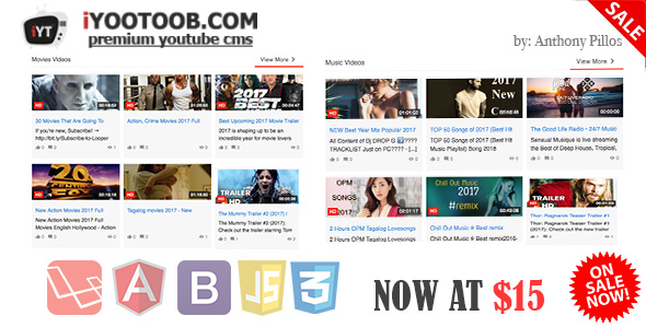 iYOOTOOB - PREMIUM YOUTUBE CMS