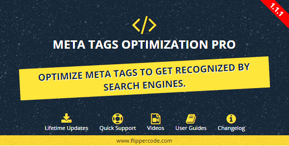 Download Meta Tags Search Engine Optimization for WordPress v1.1.1 | Free Nulled Scripts