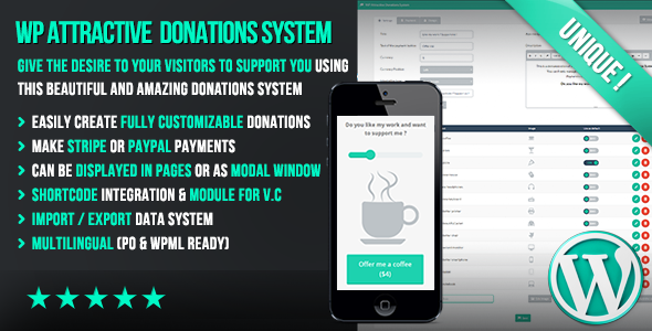 Download WP Attractive Donations System v1.103 – Easy Stripe & Paypal | Free Nulled Scripts