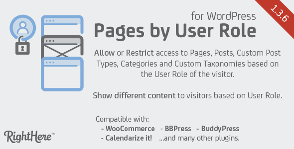 Download Pages by User Role for WordPress v1.3.6 | Free Nulled Scripts