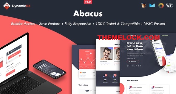 Abacus v1.0 - Responsive Email + Online Template Builder