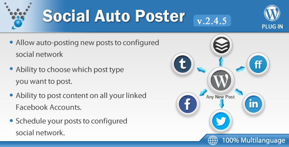 Download Social Auto Poster v2.4.5 – WordPress Plugin | Free Nulled Scripts