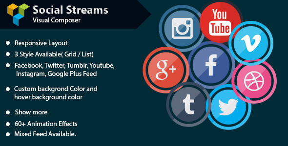 Download Visual Composer – Social Streams With Carousel v1.7 | Free Nulled Scripts