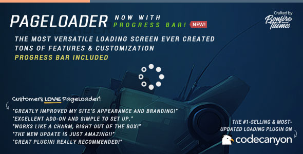 PageLoader v3.1 - Loading Screen and Progress Bar
