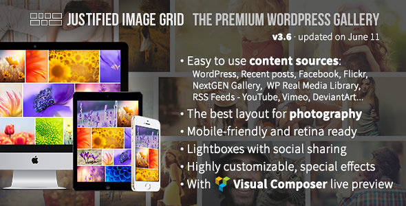Download Justified Image Grid v3.6 – Premium WordPress Gallery | Free Nulled Scripts