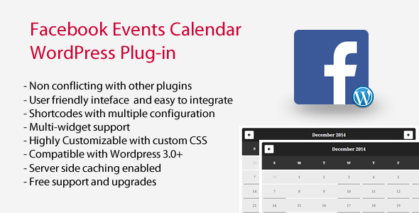 Download Facebook Events Calendar WordPress Plugin v4.9.6 | Free Nulled Scripts