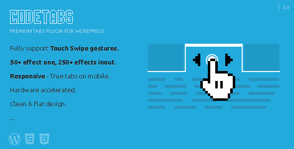 Download CodeTabs v3.0.3 – WordPress Responsive Swipe Tabs | Free Nulled Scripts