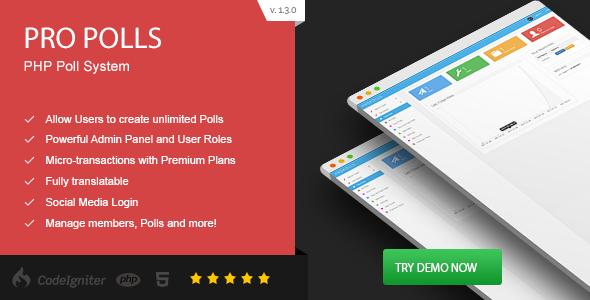 Pro Polls - PHP Poll Vote Script