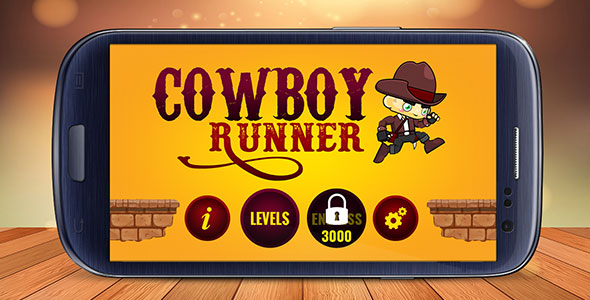 Download Cowboy Runner: Western Journey – Android Buildbox Game with Admob | Free Nulled Scripts