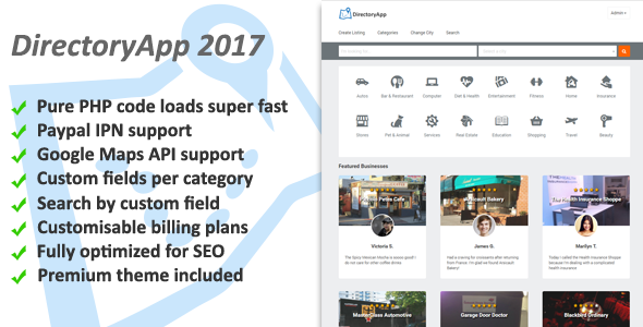 Directoryapp v1.08f - Business Directory